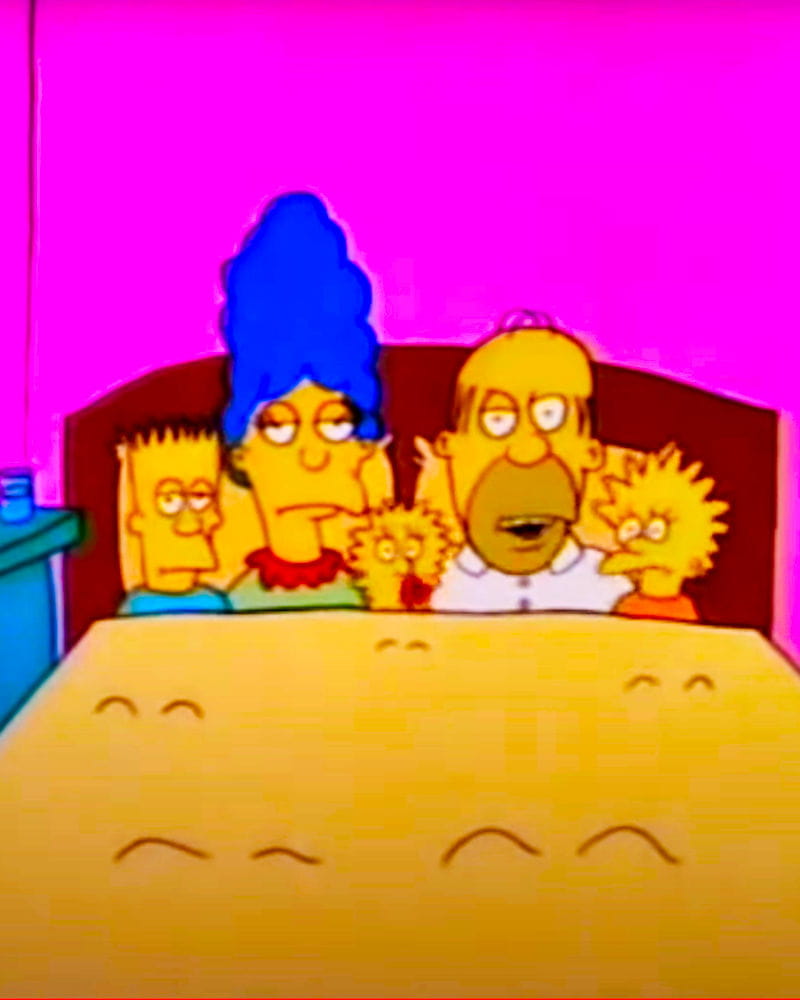 La prima versione dei SIMPSONS: le foto e il video del 1987 • QUOOTIP